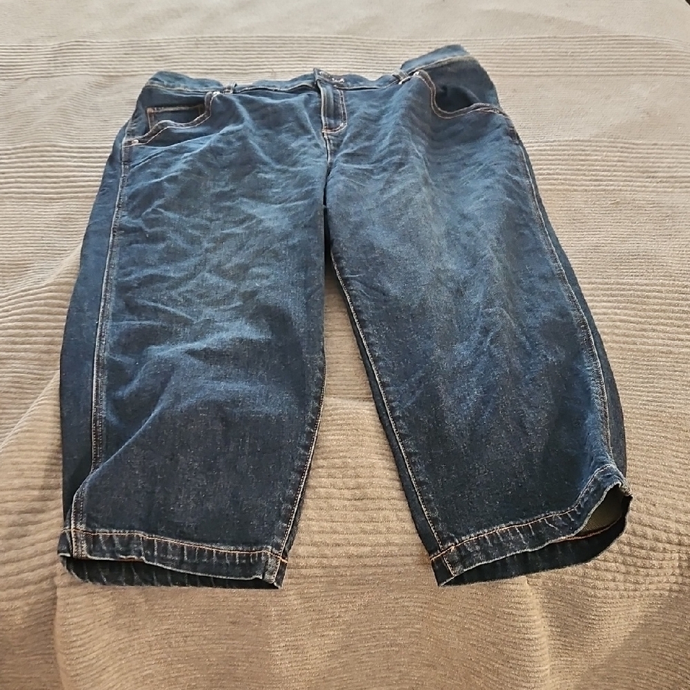 Lane Bryant  Denim Cropped Jeans